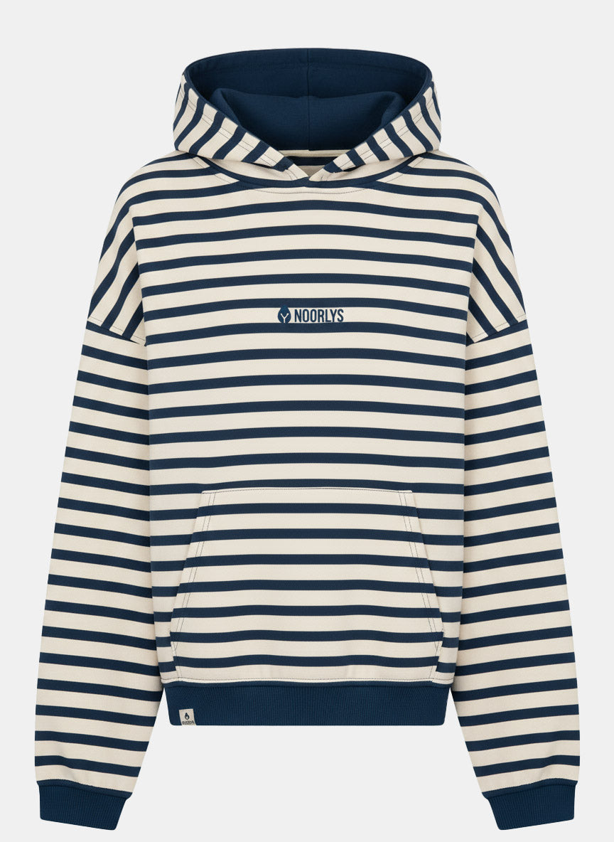 Oversized Hoodie SAILER NavyStriped
