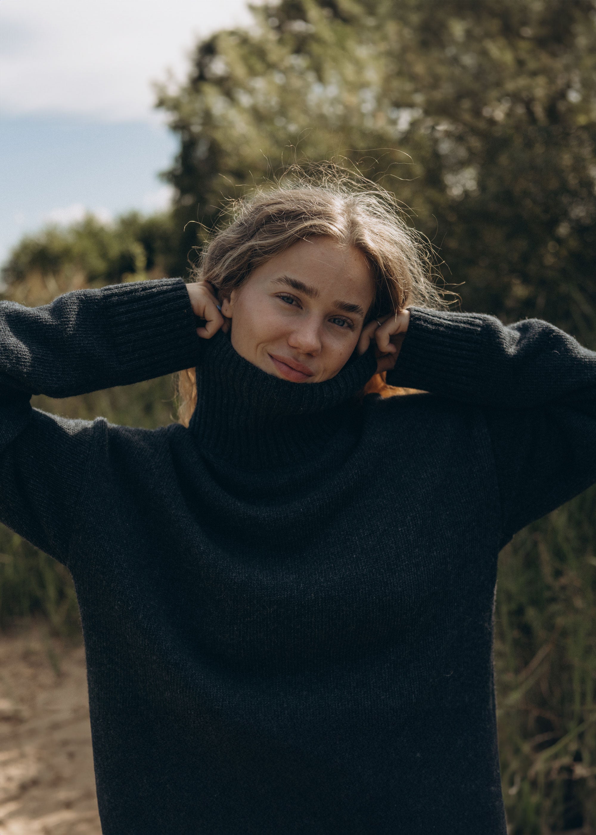 Strickpullover LÜÜTJE Anthracite