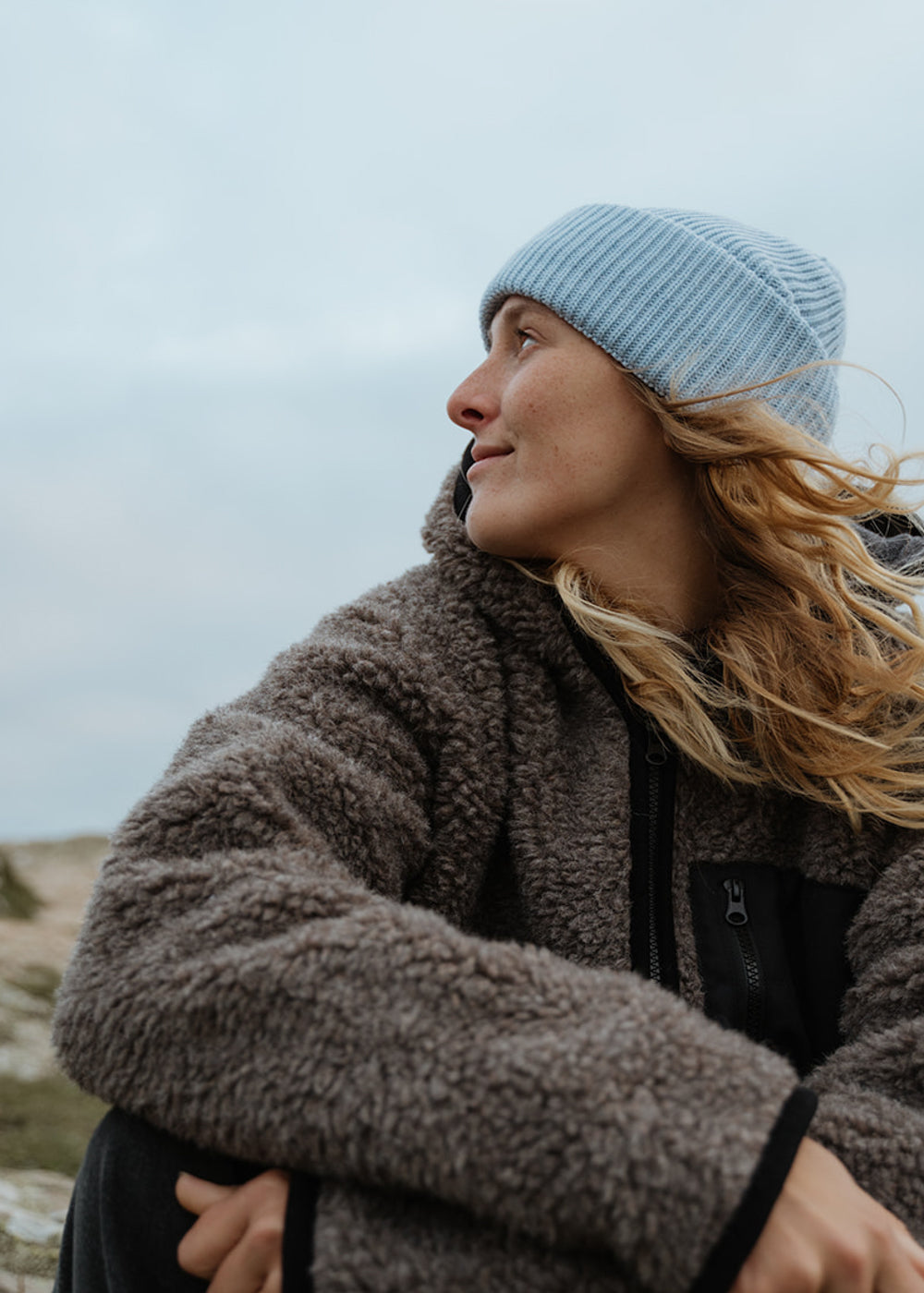 Unser Model Paulina ist <strong>176 cm</strong> groß und trägt <strong>Größe M</strong>.#