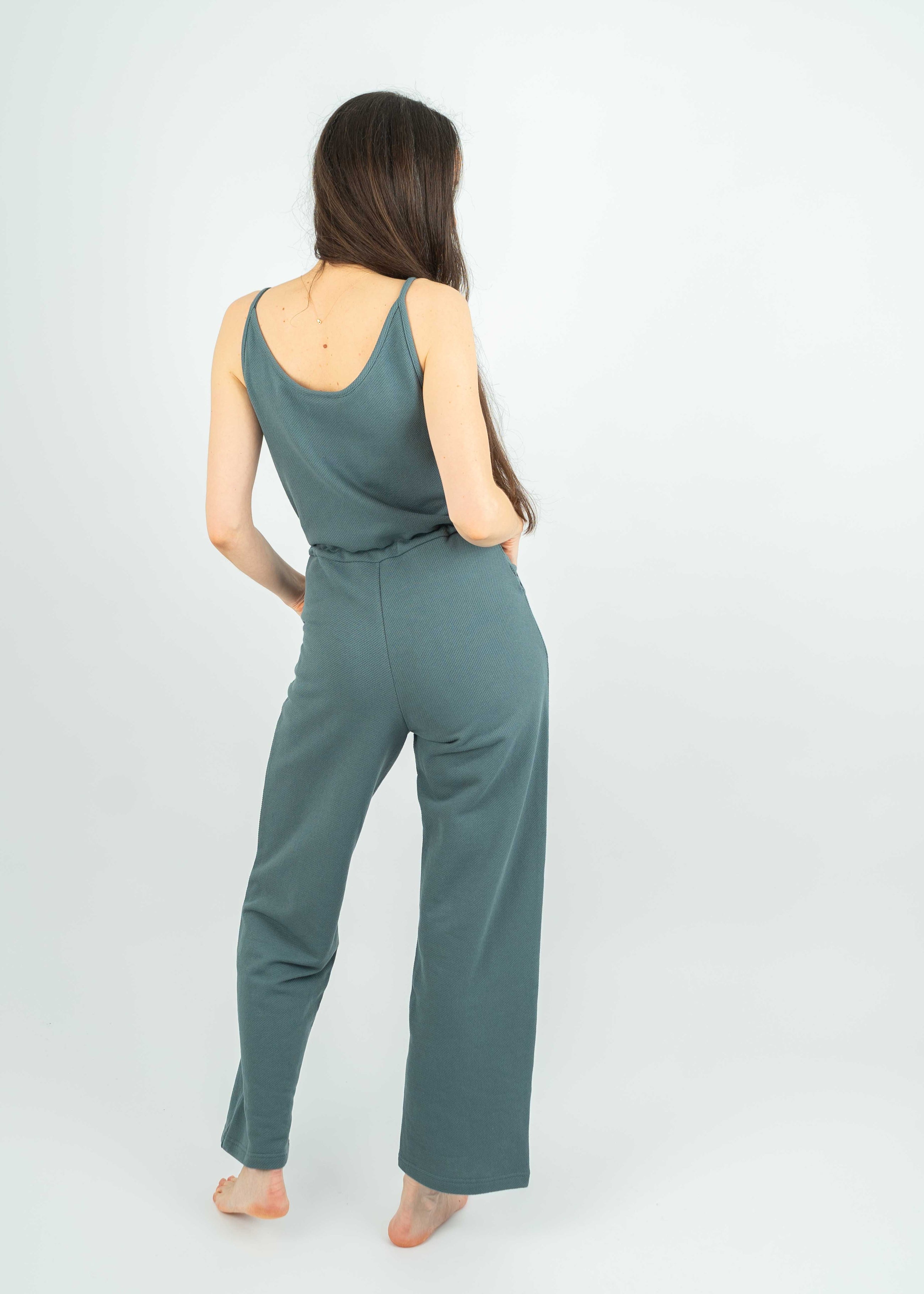 Unser Model Silke ist <strong>182 cm</strong> groß und trägt <strong>Größe M</strong>.#