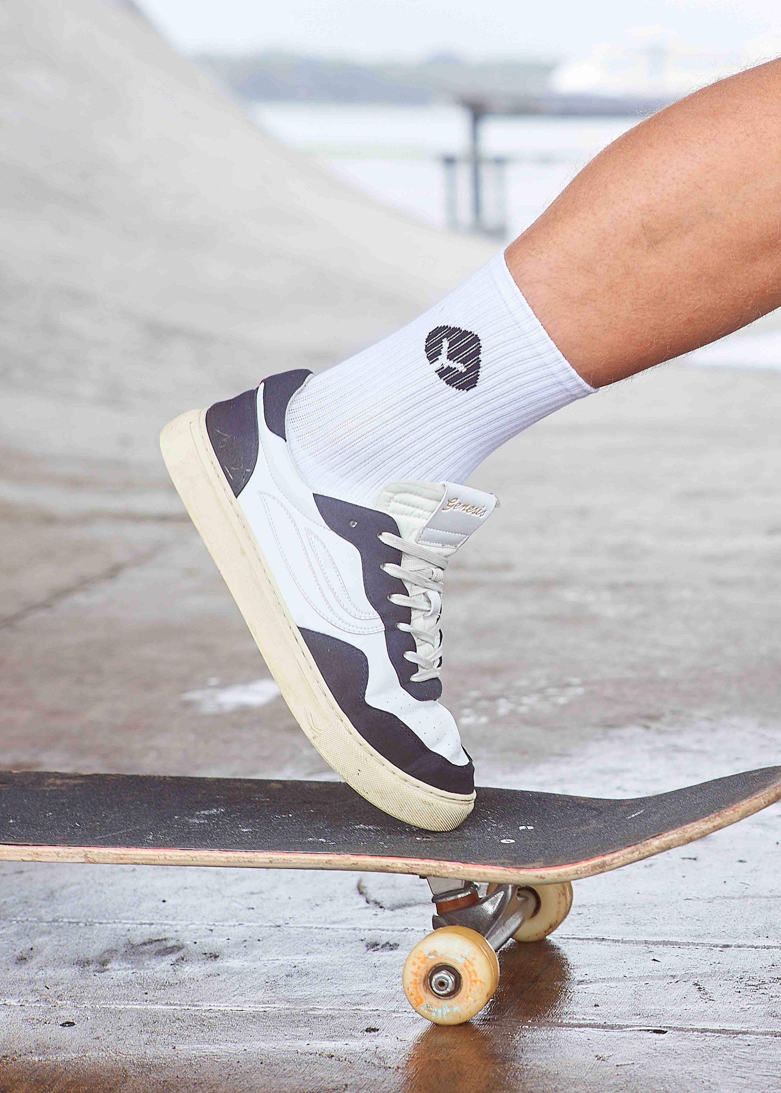 Socken MOOI White