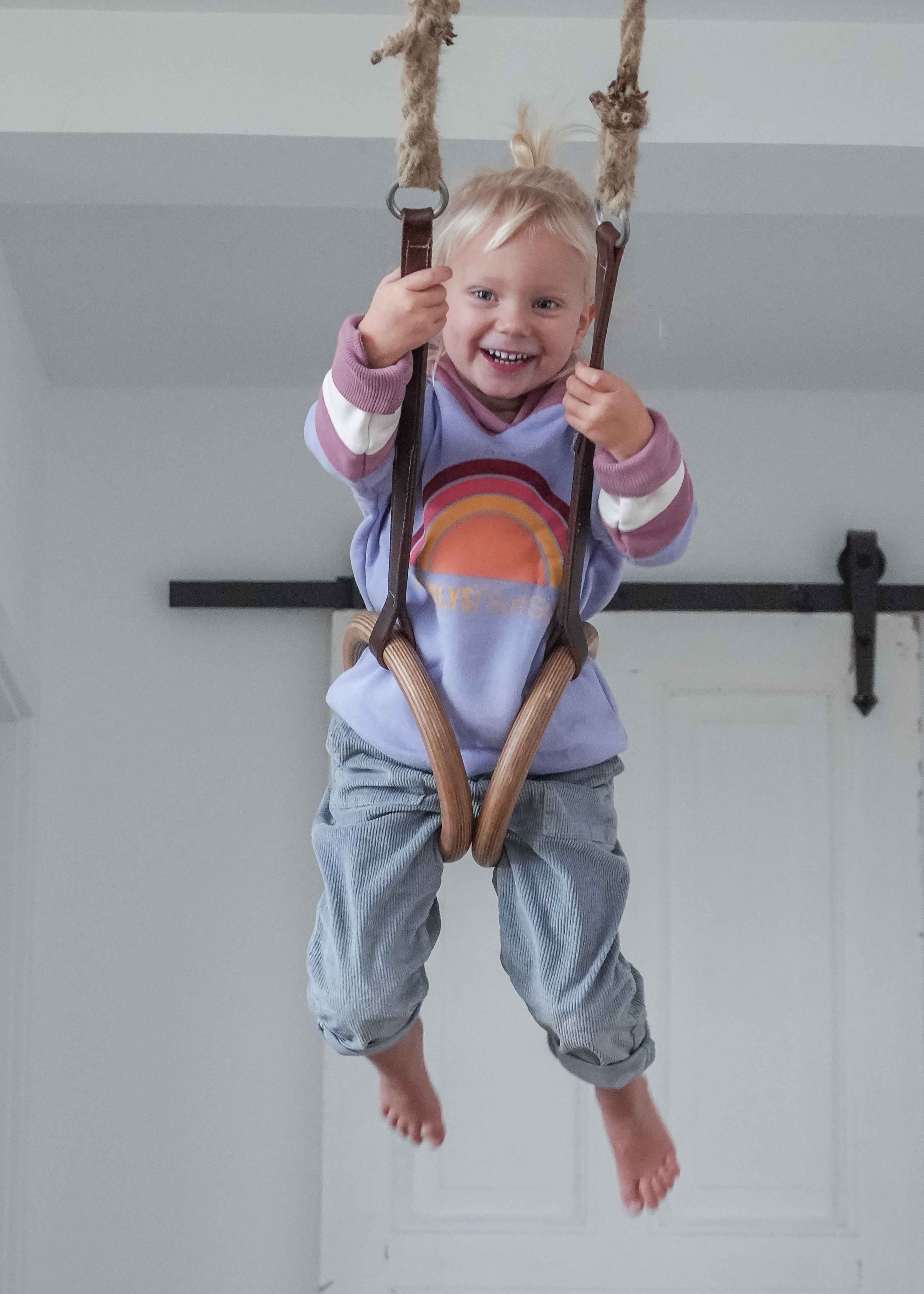Unser Model Philipa ist <strong>110 cm</strong> groß und trägt <strong>Größe 110-116</strong>.#