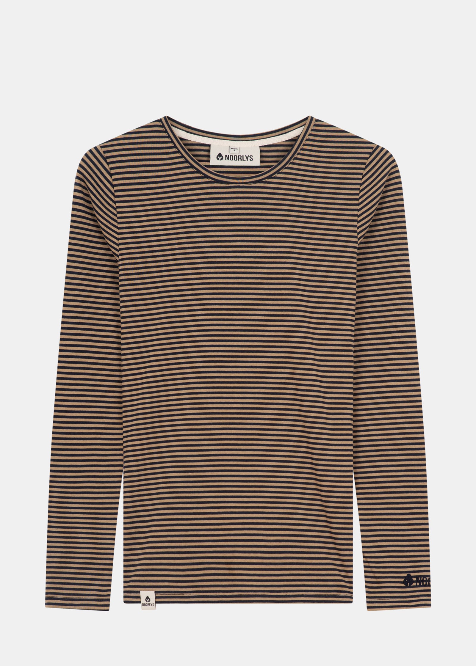 Longsleeve LINDA CappuccinoStriped