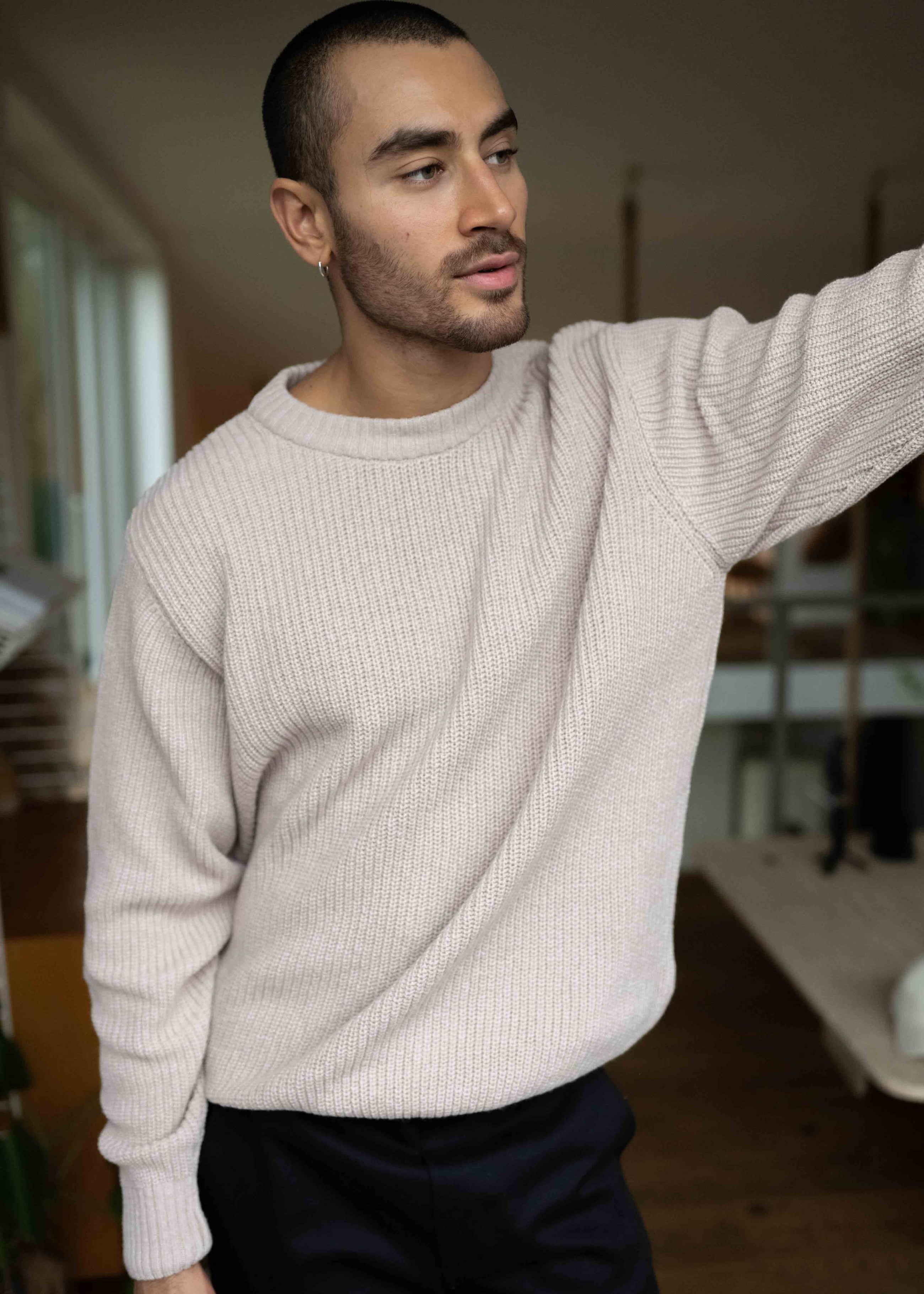 Knit sweater SLICHT OysterGrey