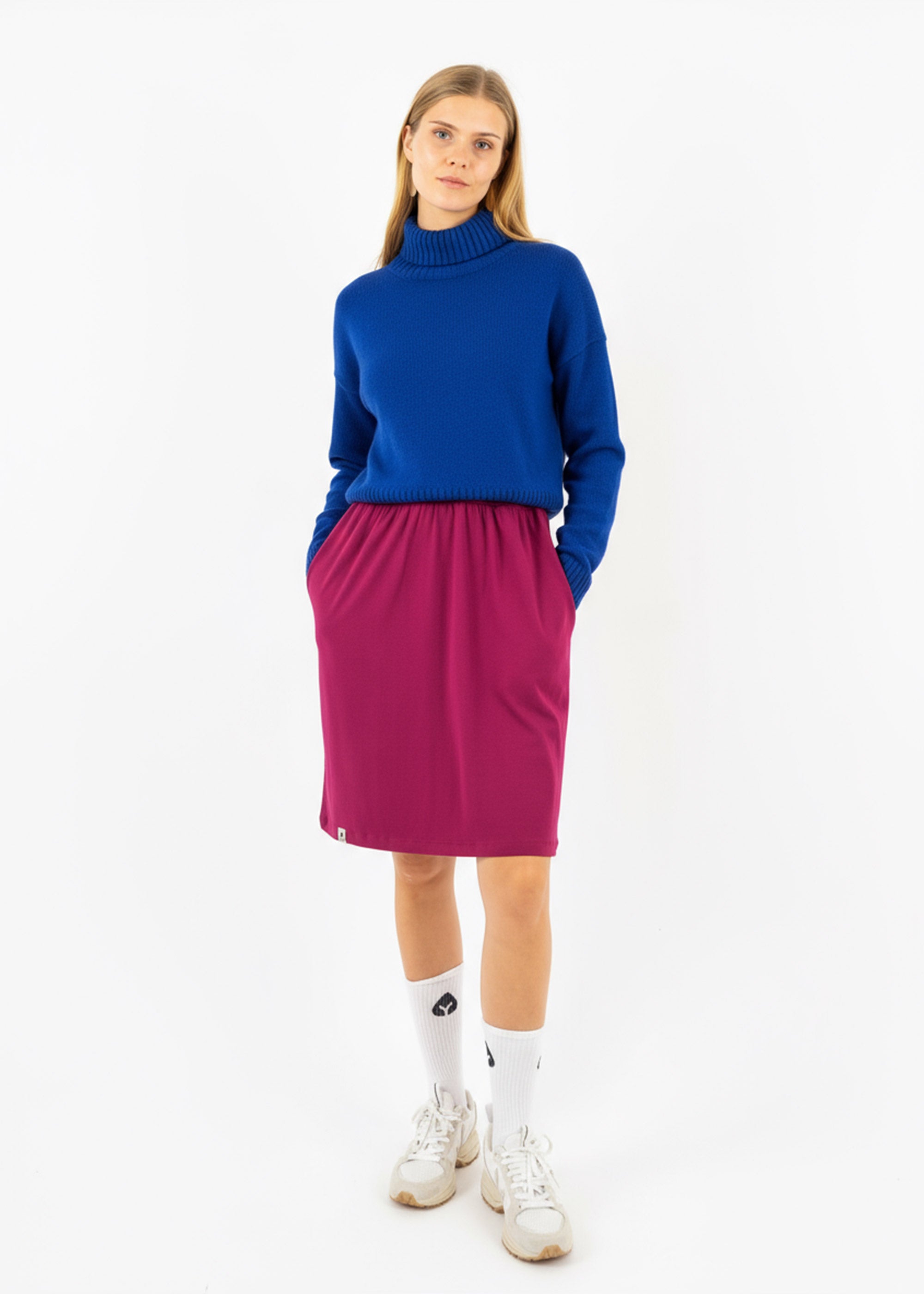 Bündel Strickpullover LÜÜTJE & Kleid NORDFLAAR Beaujolais