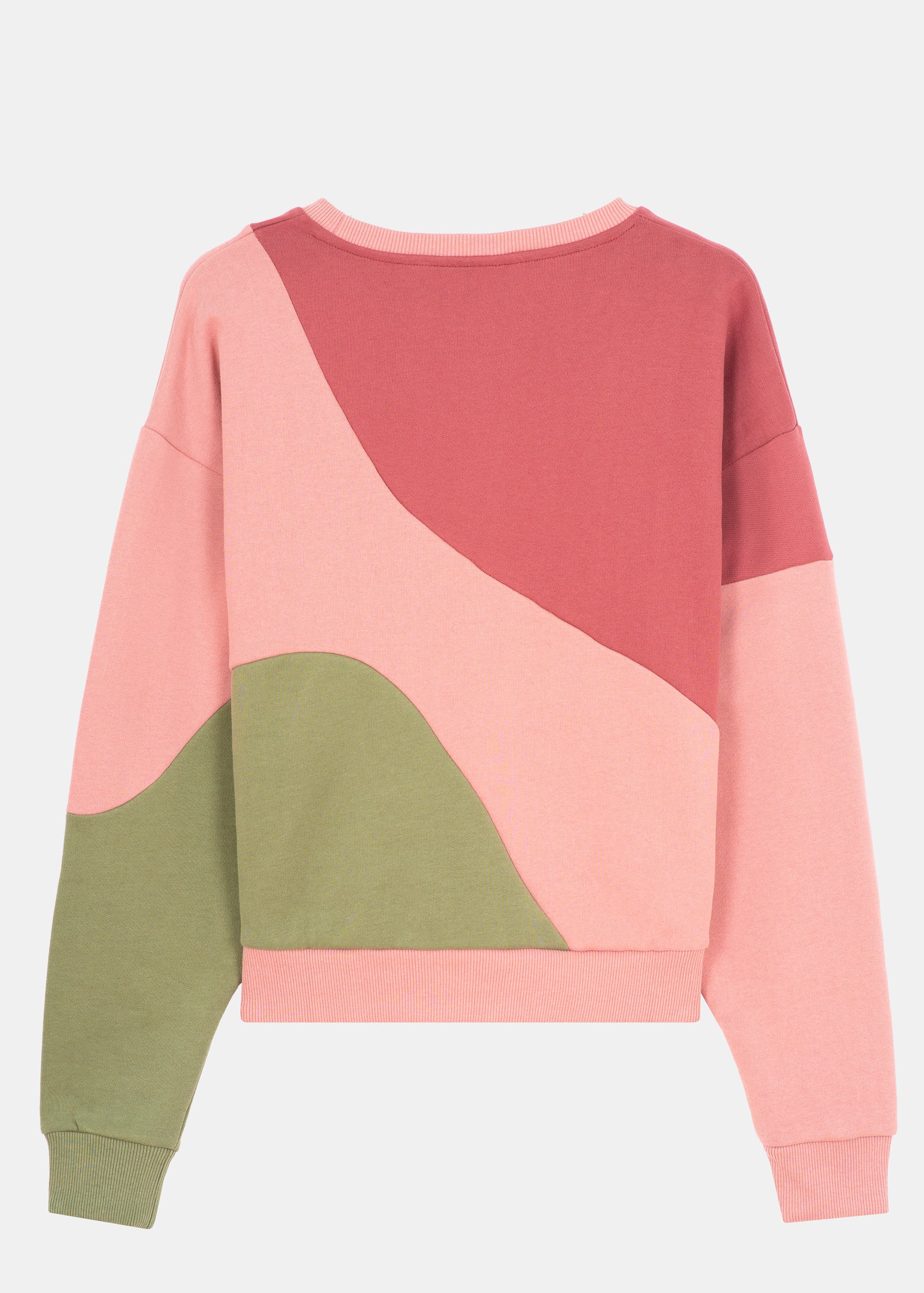 Sweater MUHMA AppleButter/OldRose/OilGreen