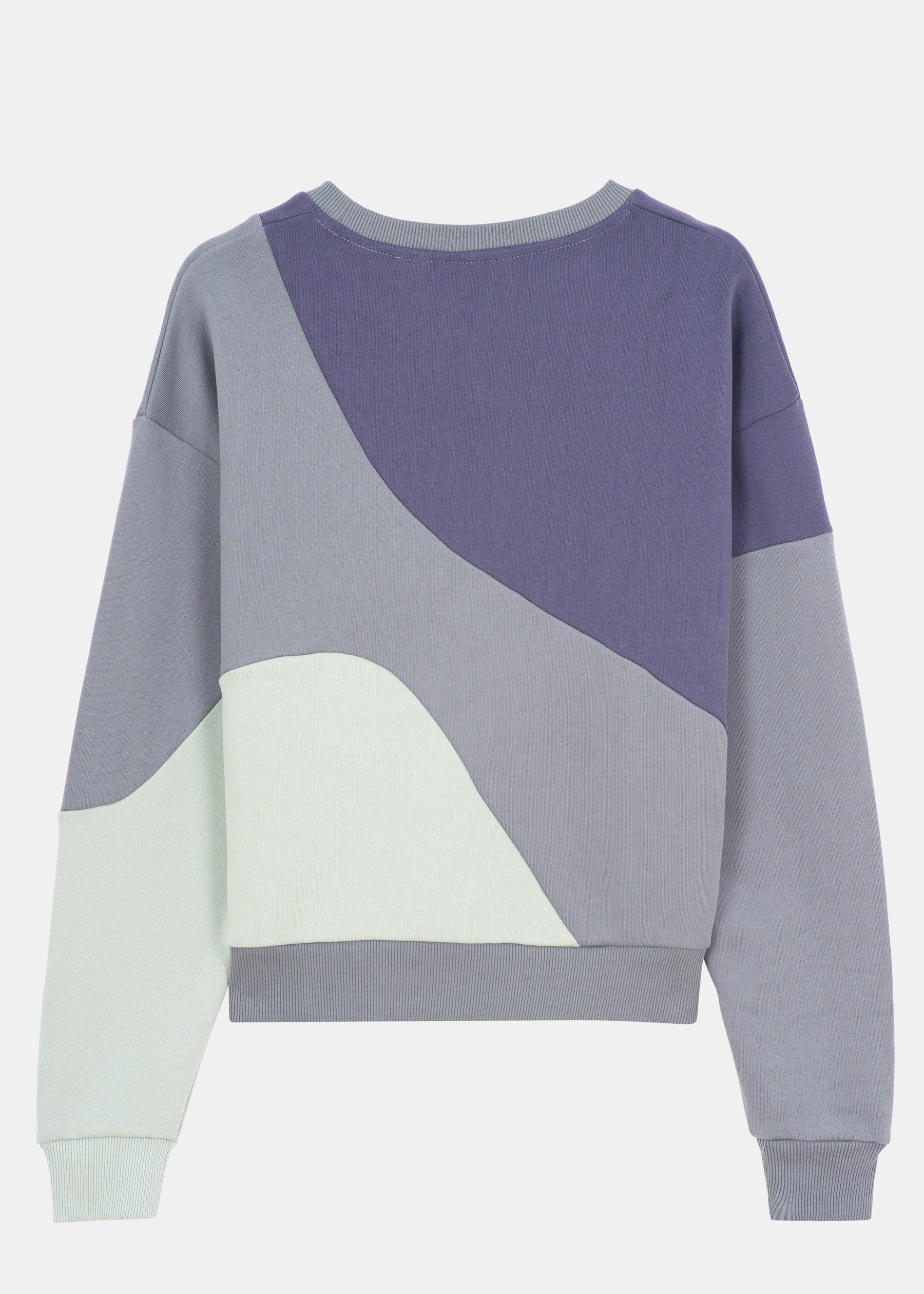 Sweater MUHMA GreyStone/SilverBlue/PearledIvory