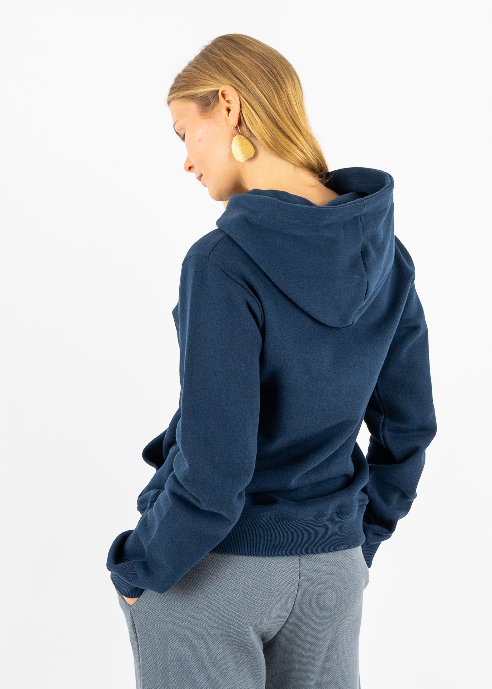 Unser Model Maike ist <strong>176 cm</strong> groß und trägt <strong>Größe S</strong>.#