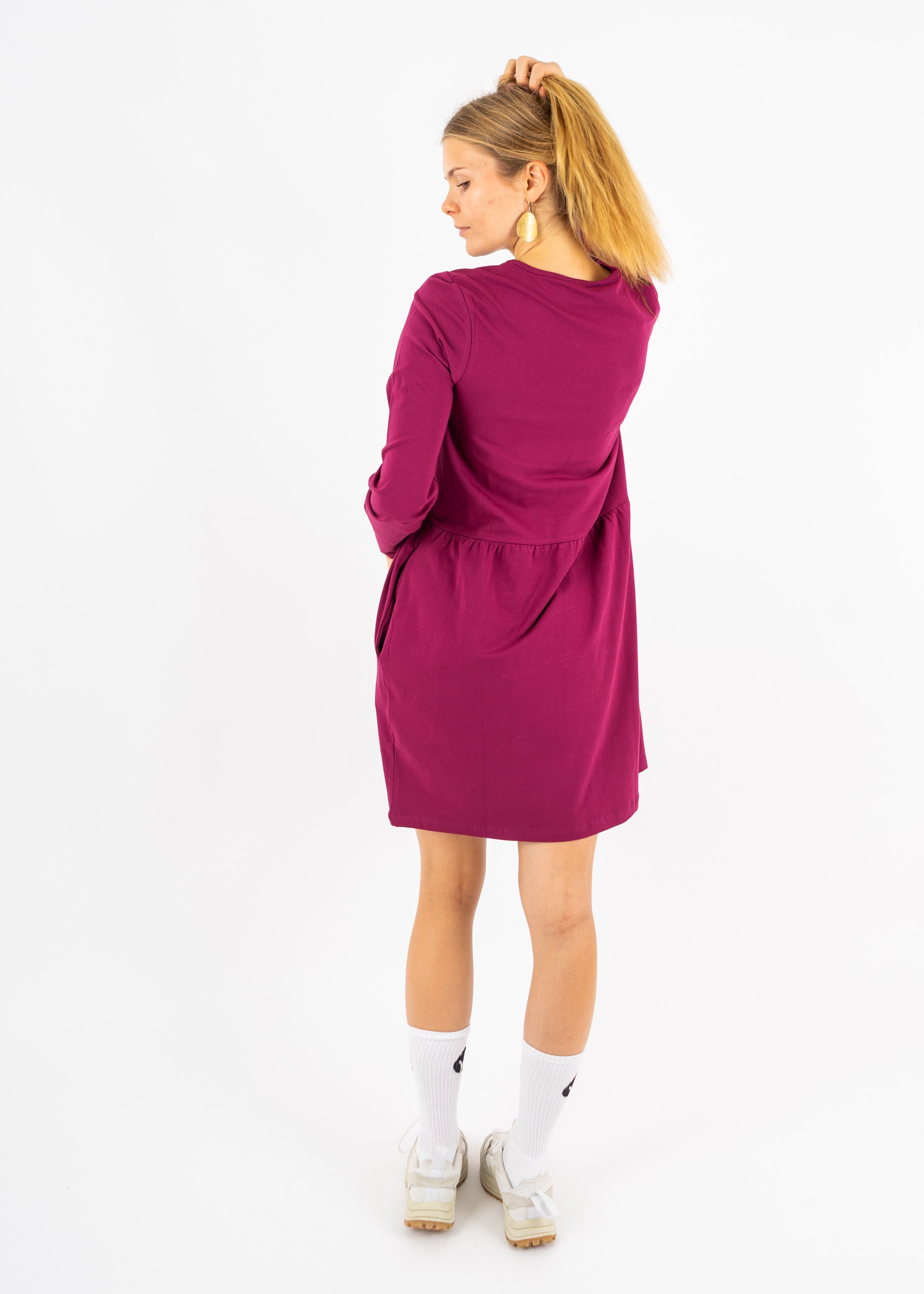 Bündel Strickpullover LÜÜTJE & Kleid NORDFLAAR Beaujolais