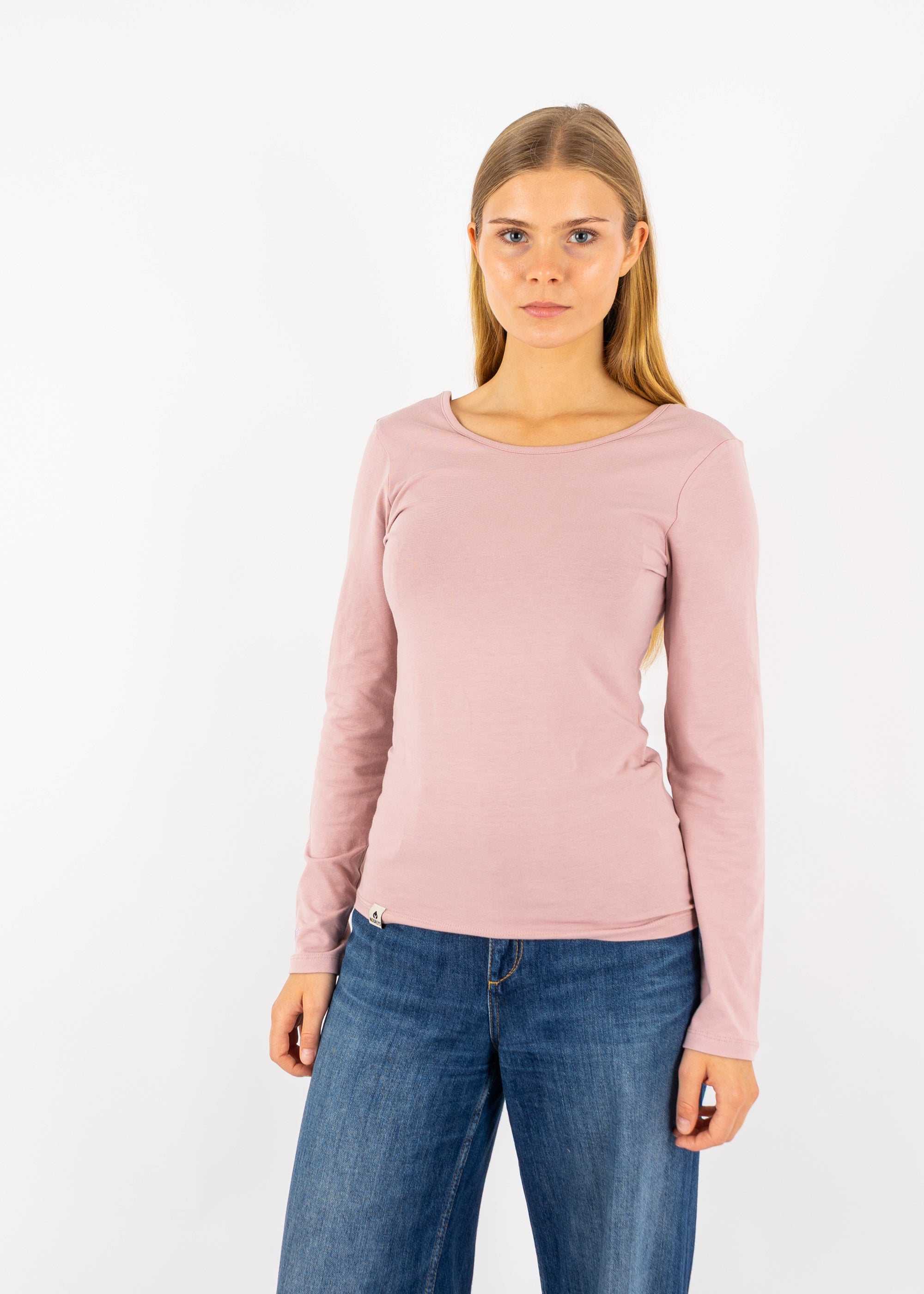 Unser Model Maike ist <strong>176 cm</strong> groß und trägt <strong>Größe S</strong>.#