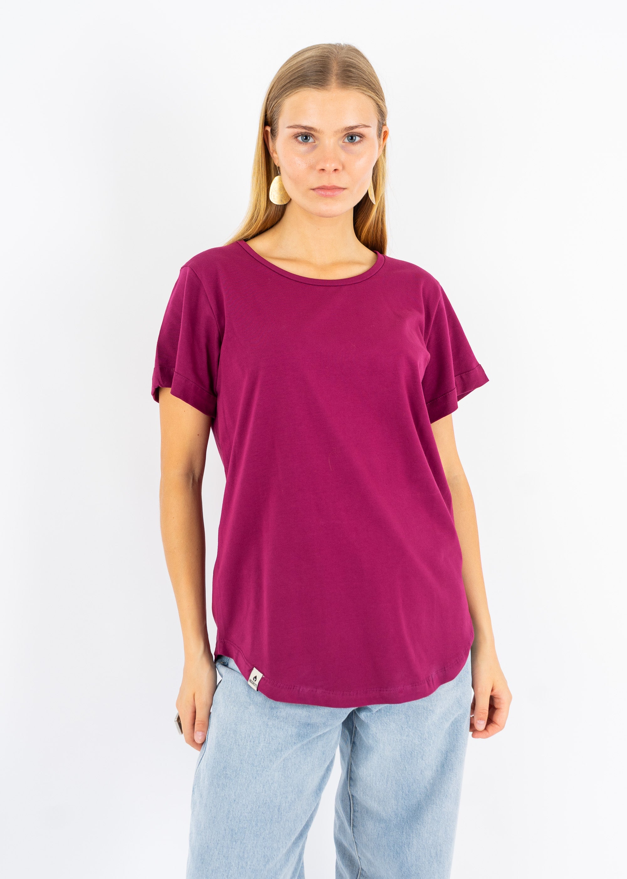 Unser Model Maike ist <strong>176 cm</strong> groß und trägt <strong>Größe S</strong>.#