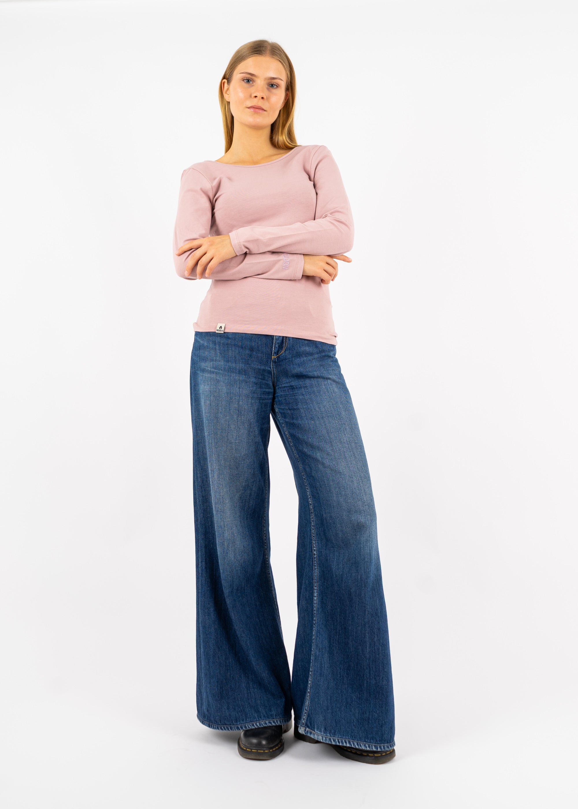 Unser Model Maike ist <strong>176 cm</strong> groß und trägt <strong>Größe S</strong>.#