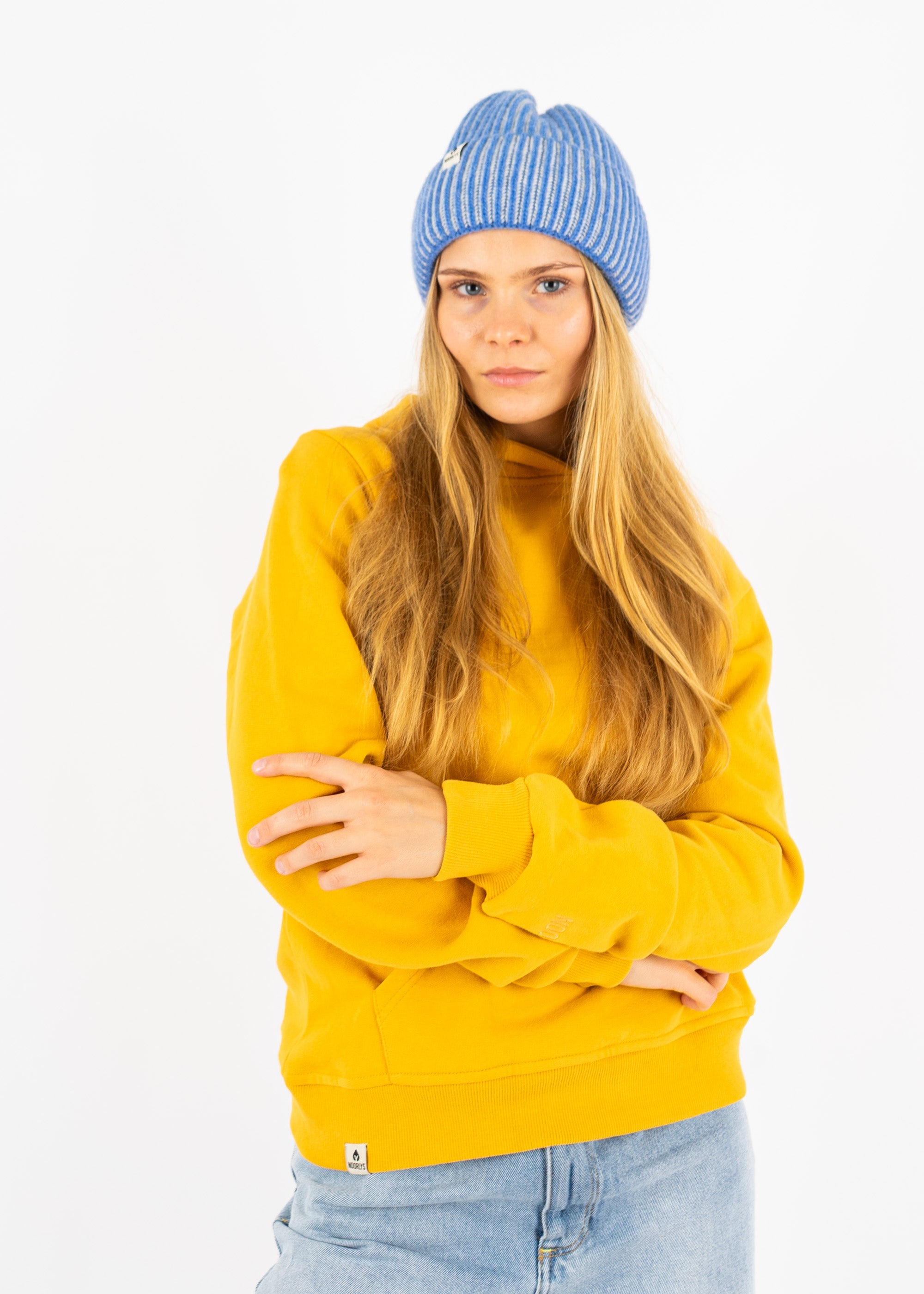 Unser Model Maike ist <strong>176 cm</strong> groß und trägt <strong>Größe S</strong>.#
