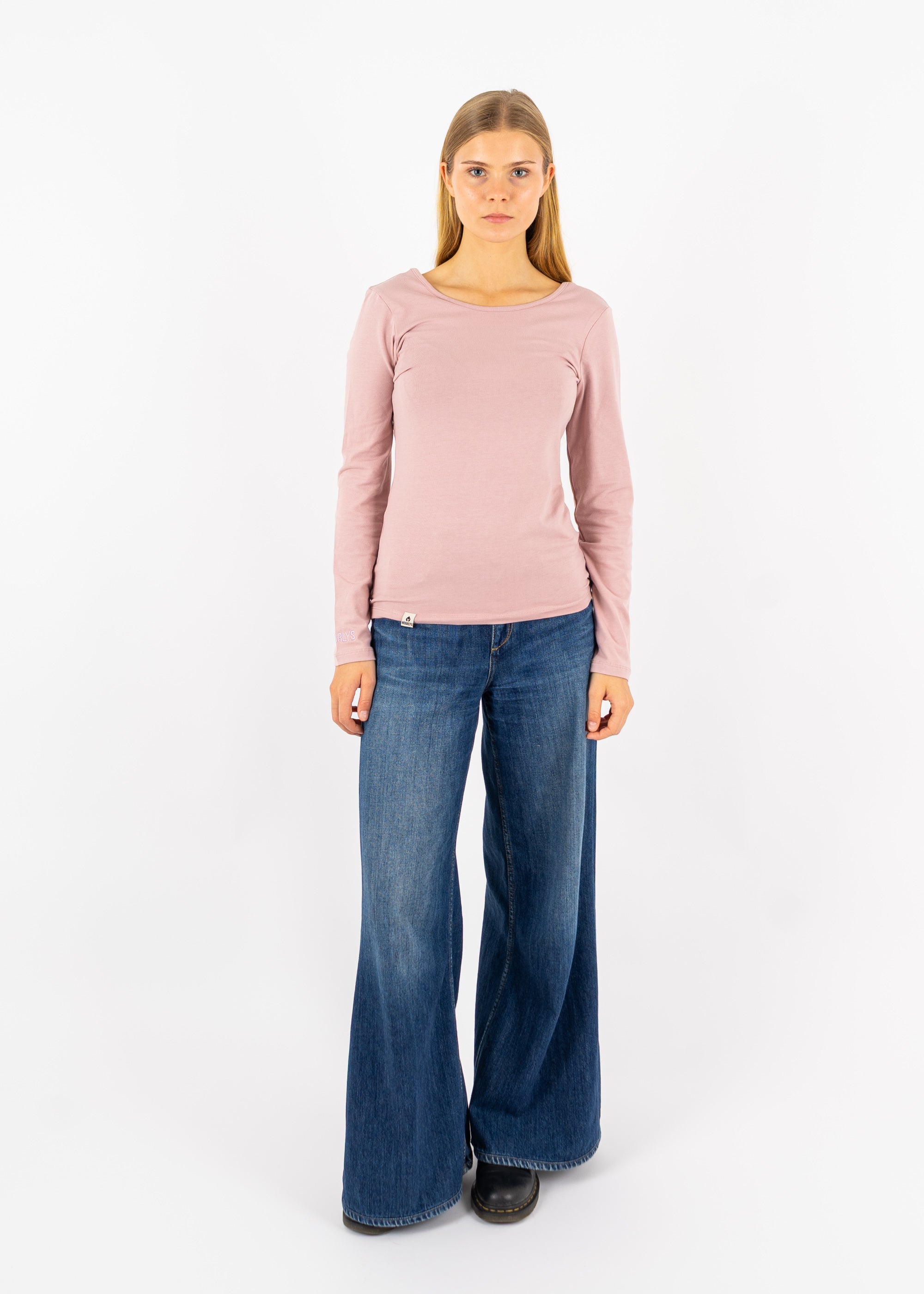 Unser Model Maike ist <strong>176 cm</strong> groß und trägt <strong>Größe S</strong>.#