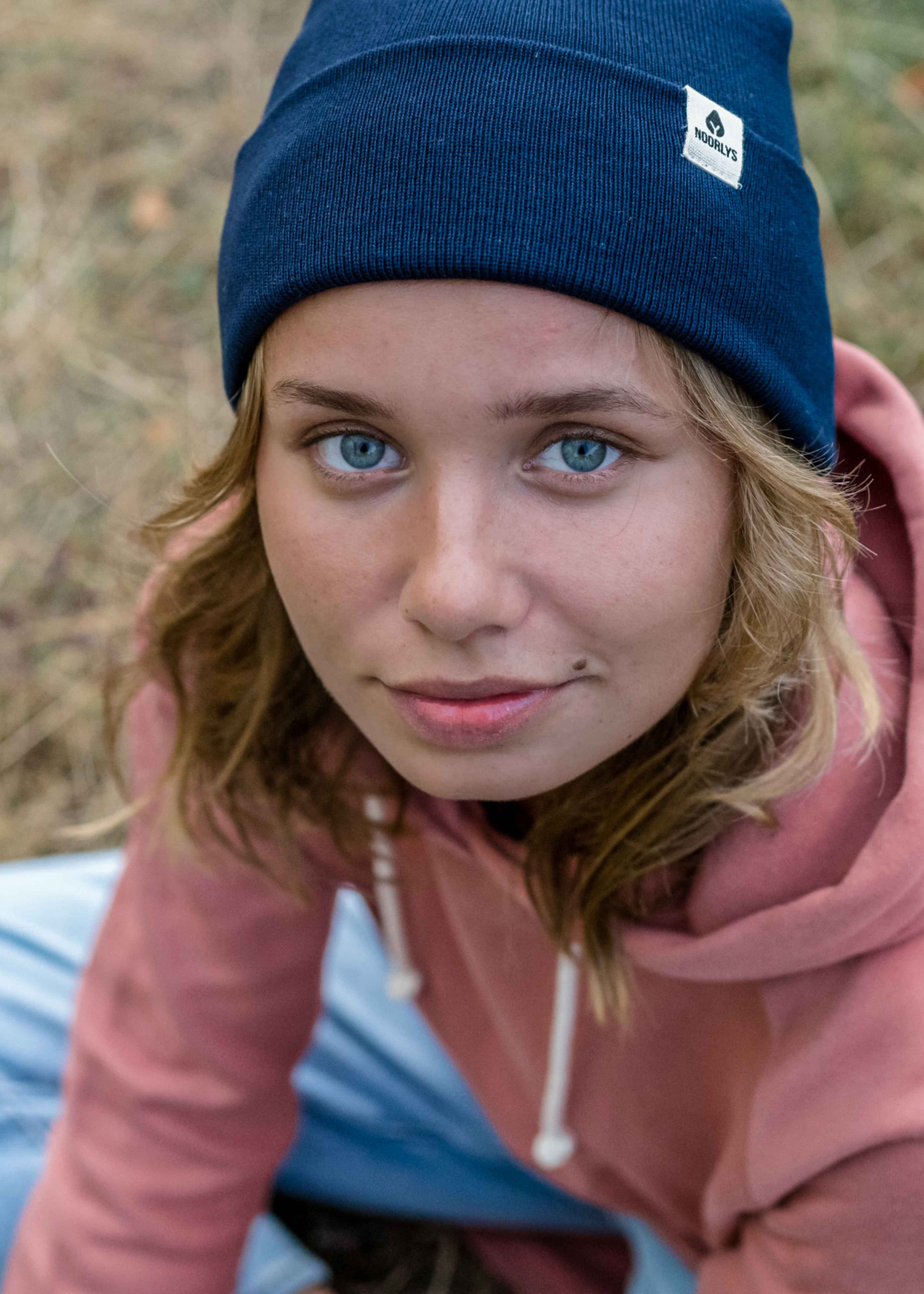 Cotton hat FRITZI Navy
