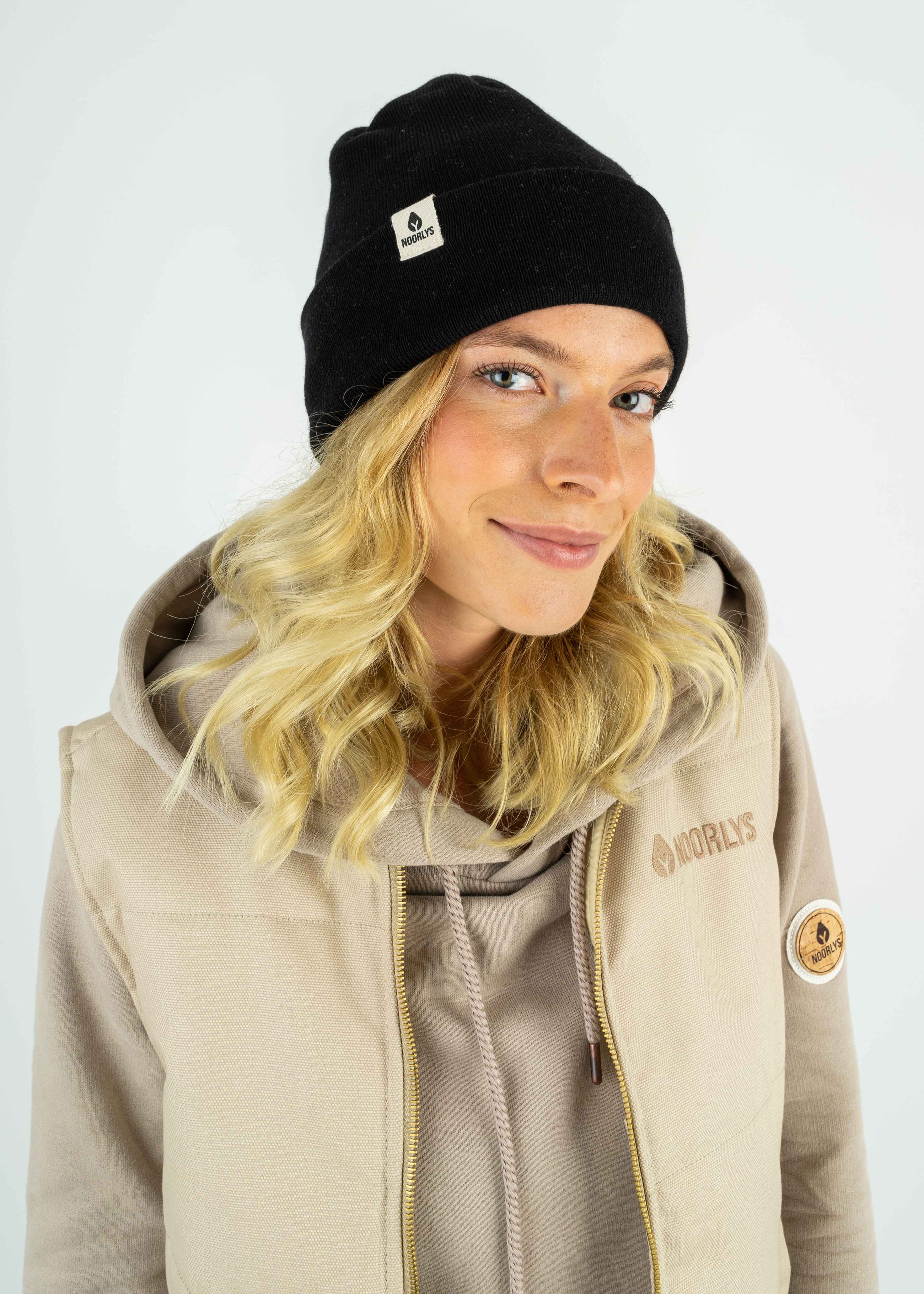 Cotton hat FRITZI Black