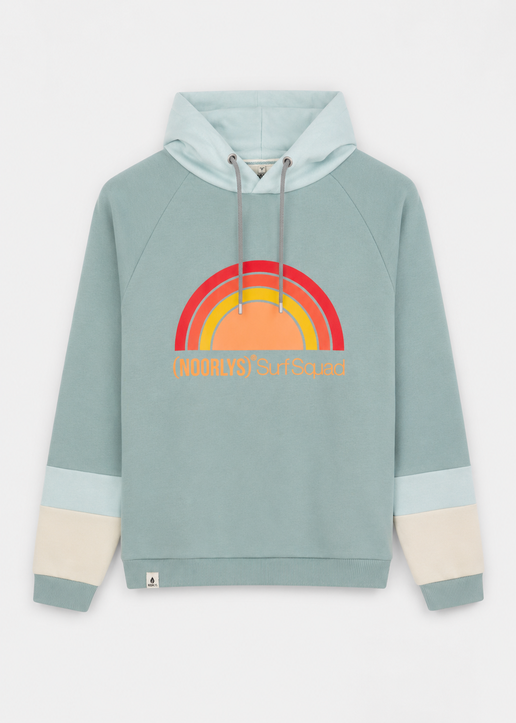 Hoodie TÜÜTJE SilverBlue/IllusionBlue/PearlIvory