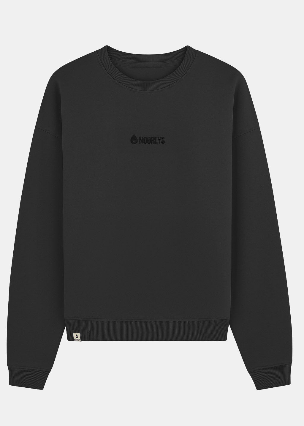 Boxy Heavy-Sweat Sweater PUNDIG Black