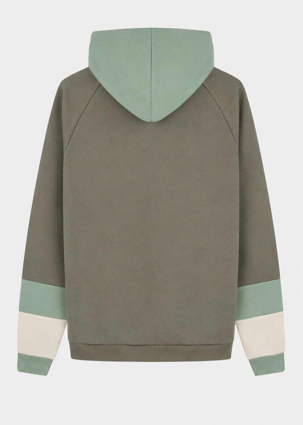 Hoodie TÜÜTJE  LaurelOak/CameoGreen/PearledIvory