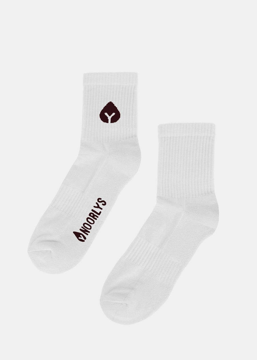 Knöchelhohe Socken STRUMPFPEER White