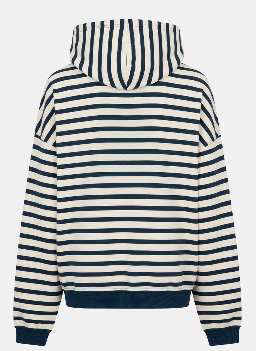 Oversized Hoodie SAILER NavyStriped