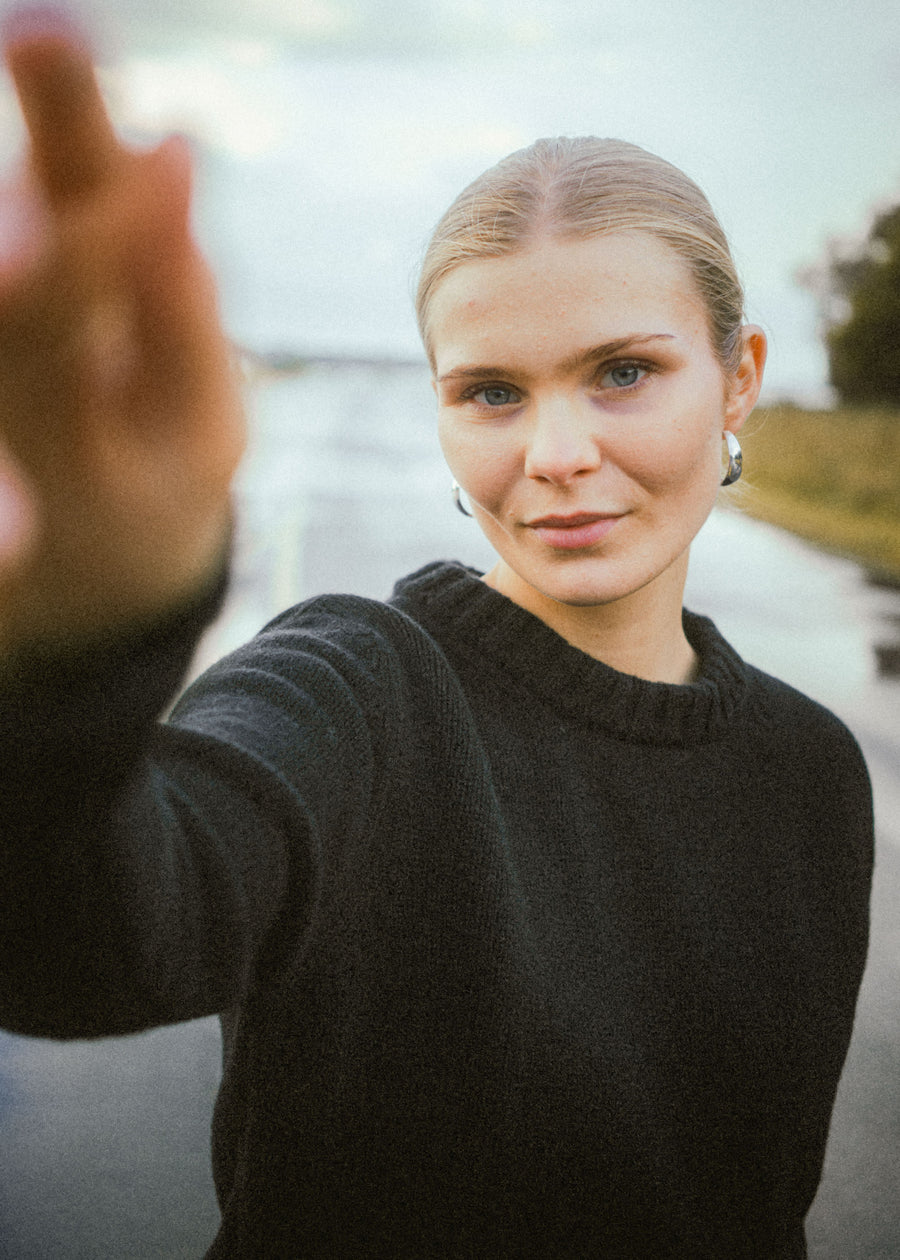 Kaschmirpullover MEEK Black