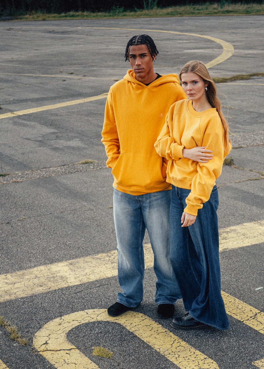 Unser Model Maike ist 176 cm groß und trägt Größe S.#