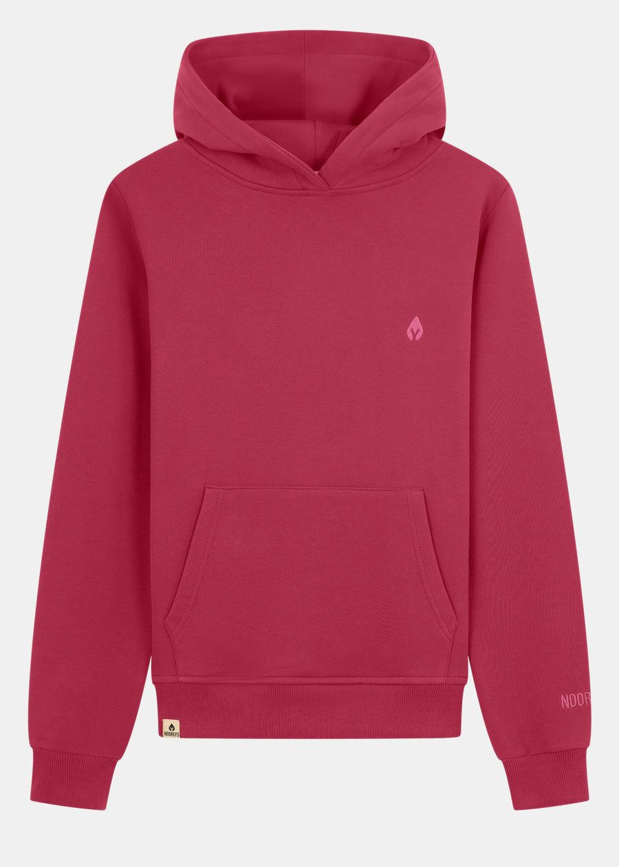 Basic-Hoodie HELENE Beaujolais