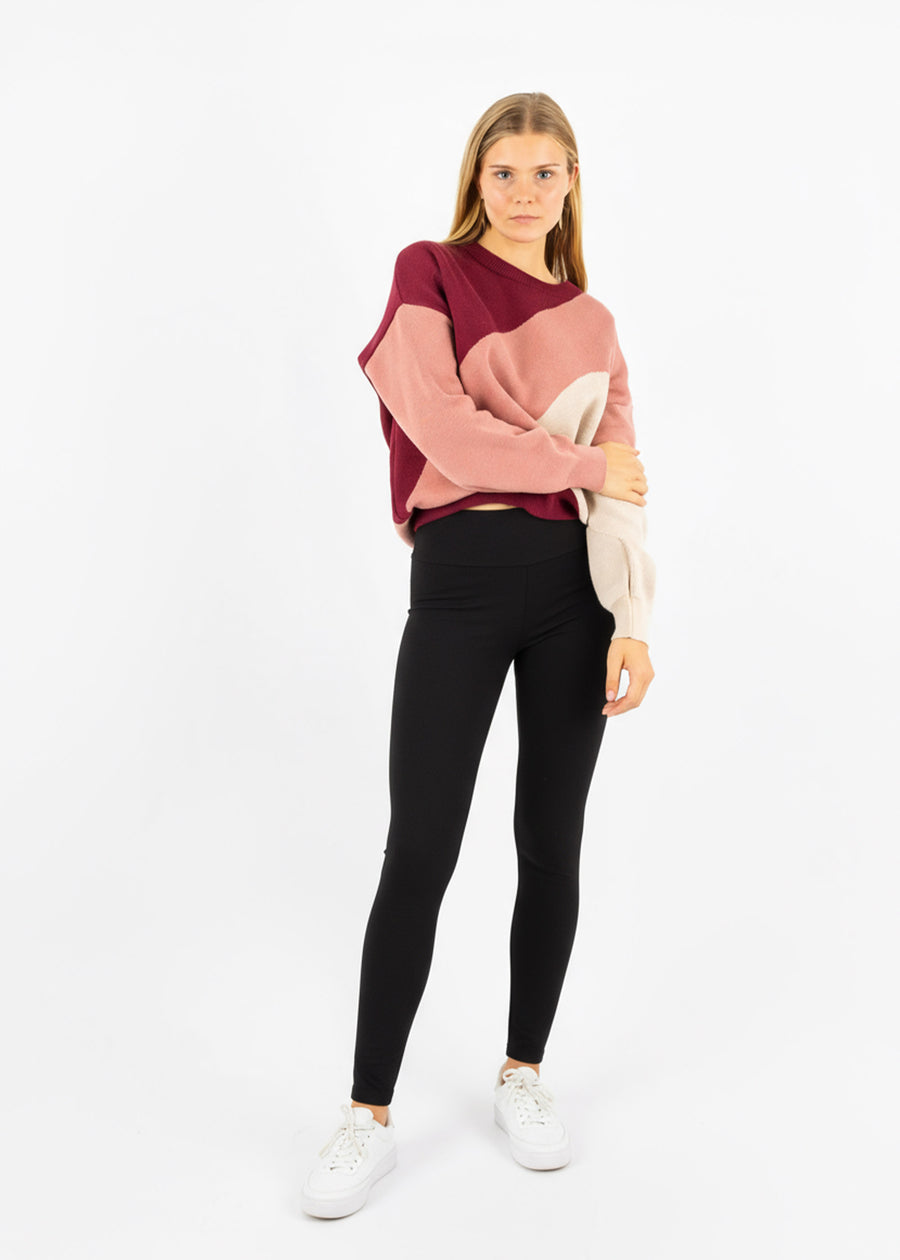 Bündel Strickpullover SPEEKER & Leggings BEEN Black