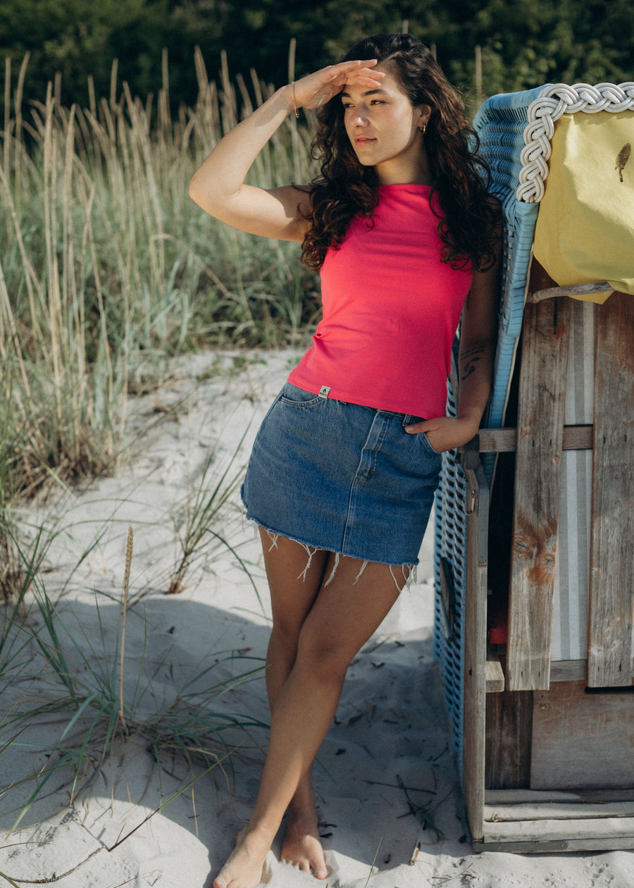 Unser Model Acelya ist 173 cm groß und trägt Größe S.#
