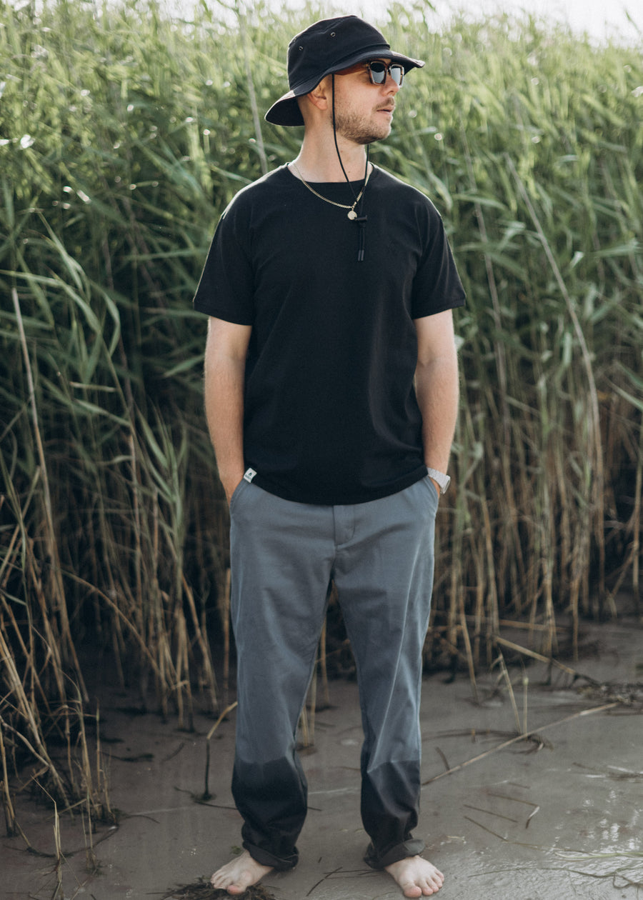 Unser Model Jonas ist 184 cm groß und trägt Größe XL.#
