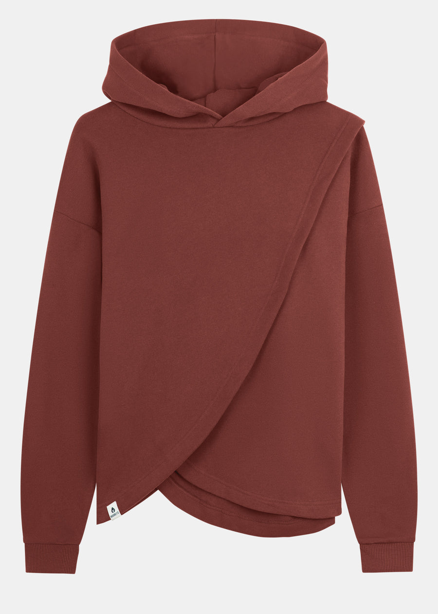 Hoodie VINGER Burgundy