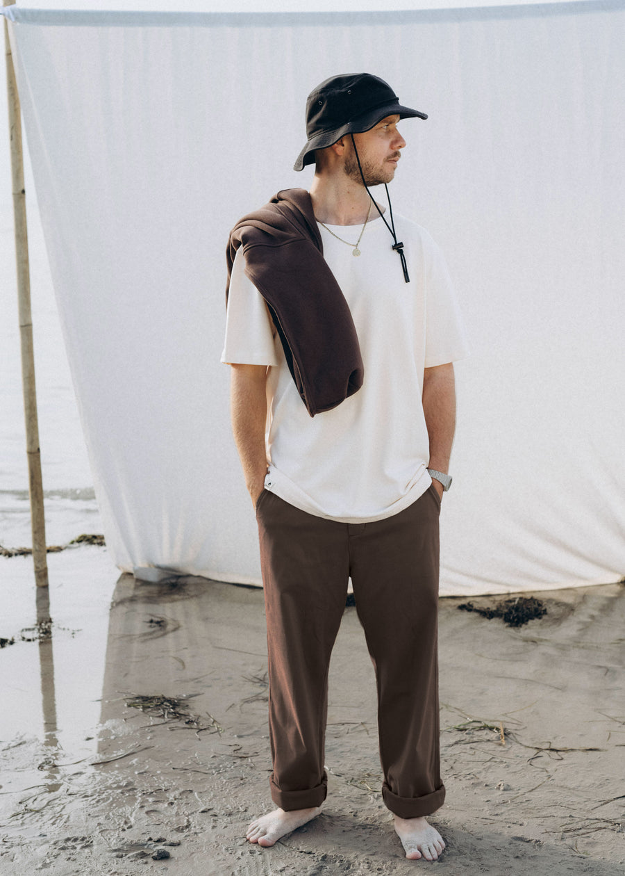 Relaxed-Pant RULLEN SealBrown