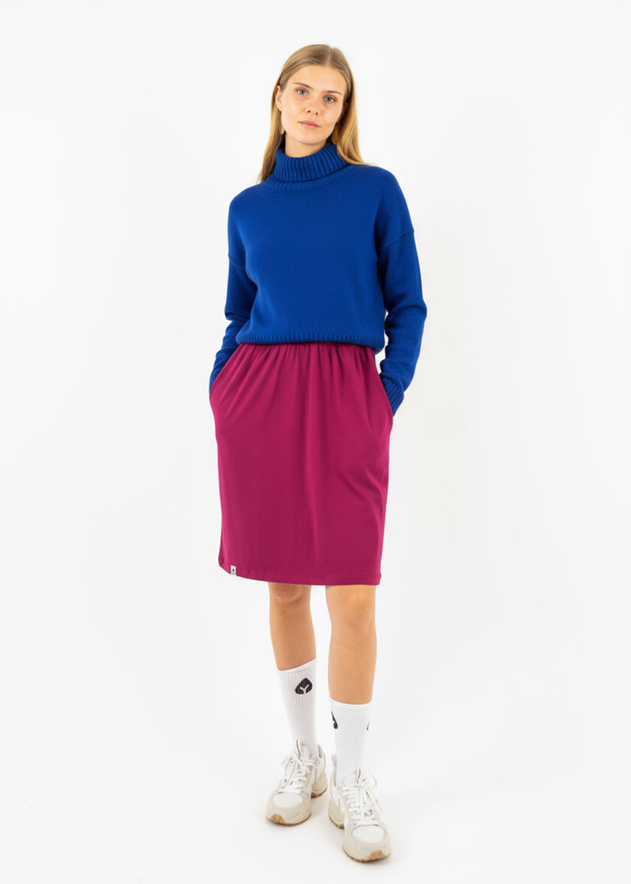 Bündel Strickpullover LÜÜTJE & Kleid NORDFLAAR Beaujolais