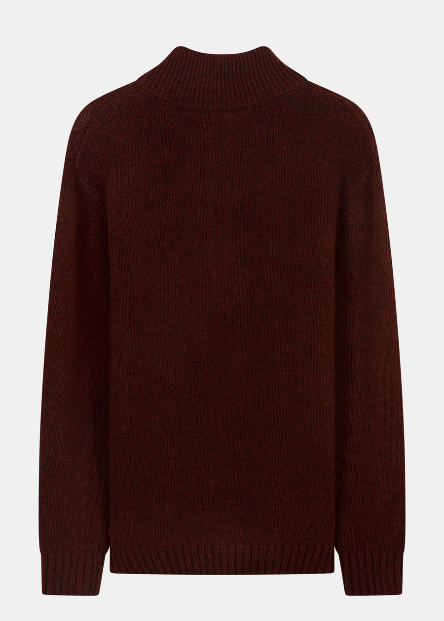 Strickpullover MOODSK Plum