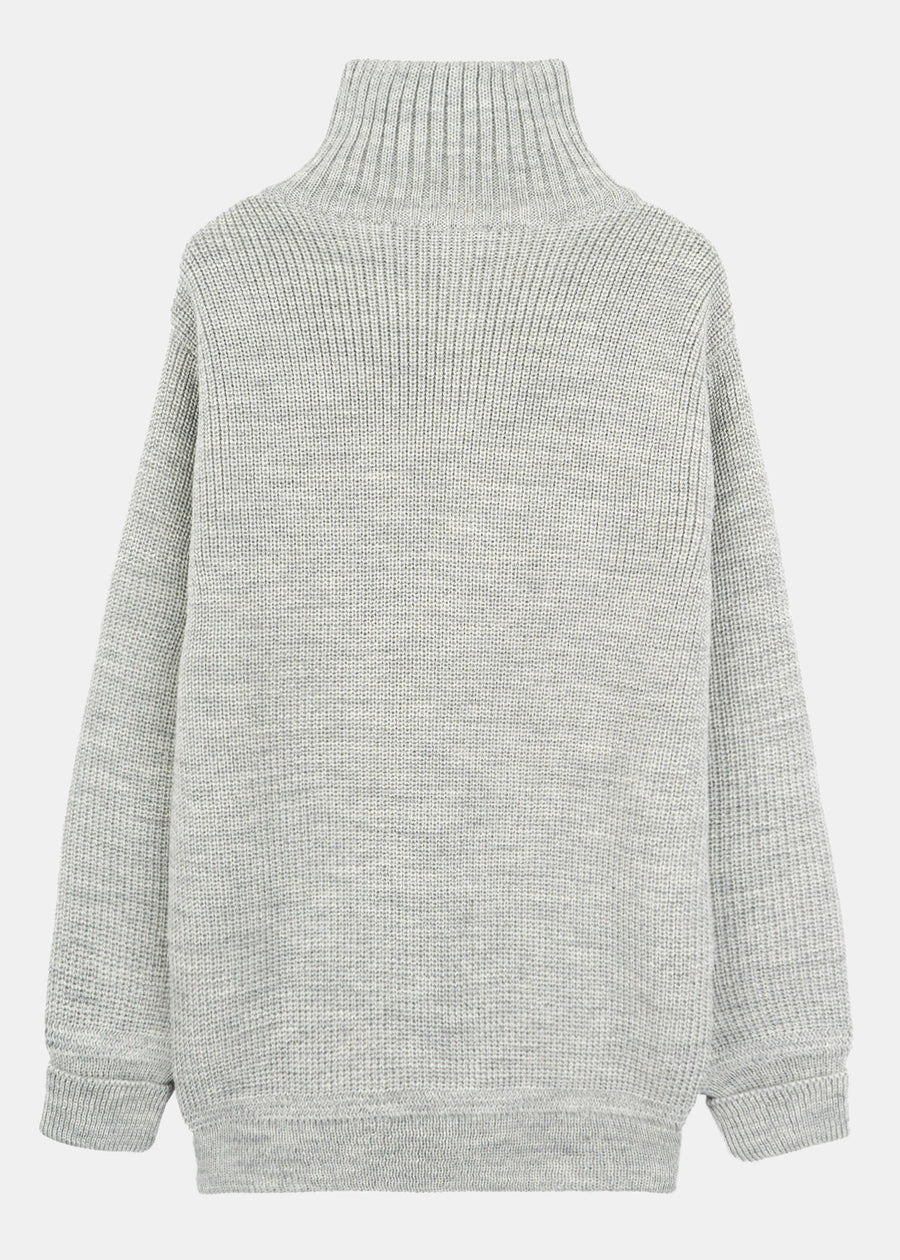 Knit sweater OSKAR Ash