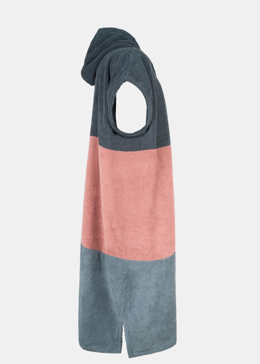 Surf-Poncho TREE Anthracite/Rose/Stormy