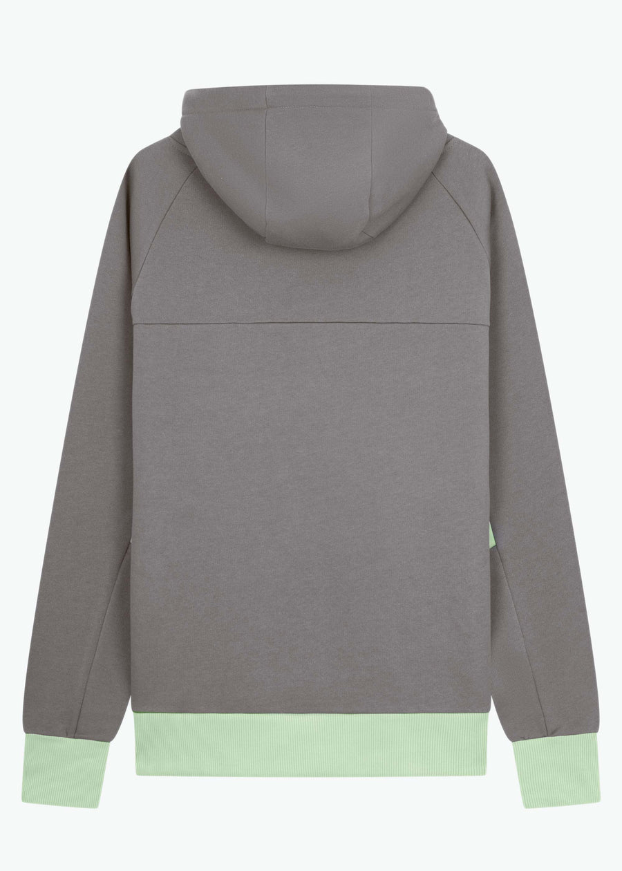 Hoodie STORM SmokedPearl/CameoGreen