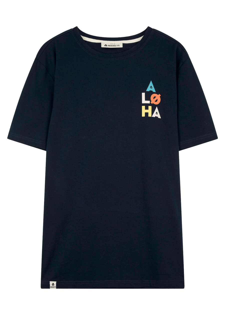 ALØHA Navy T-shirt