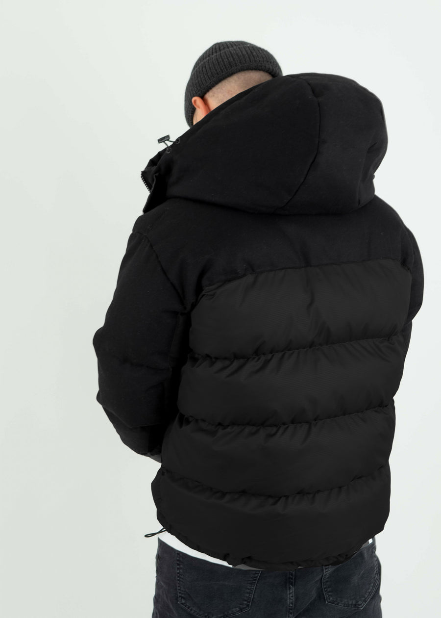 Pufferjacket WAARMING Black