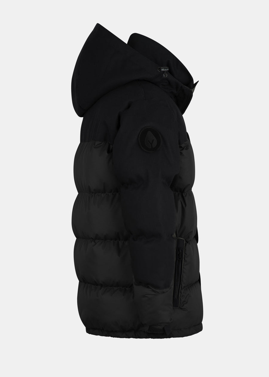 Vegan down jacket WAARMING Black