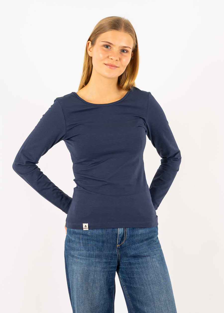 Unser Model Maike ist 176 cm groß und trägt Größe S.#
