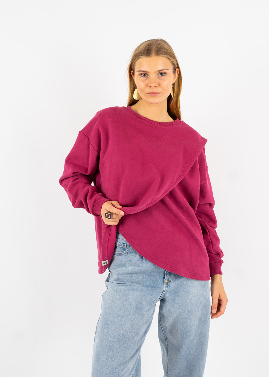 Unser Model Maike ist 176 cm groß und trägt Größe S.#